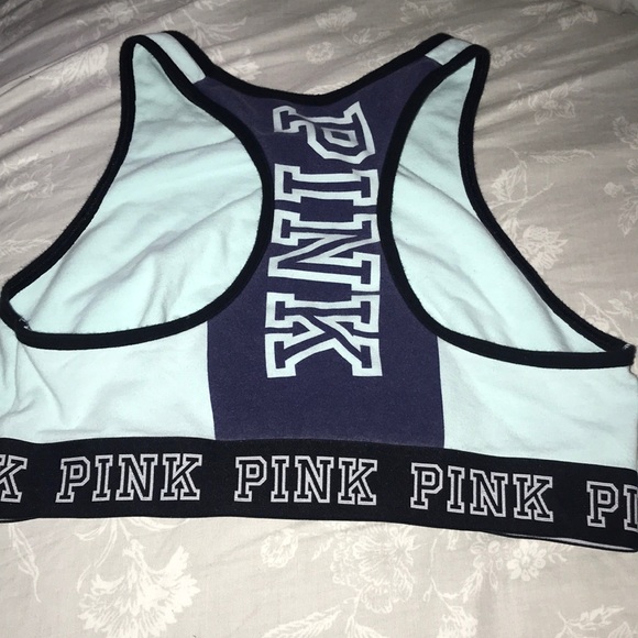 Baby blue vs pink sports bra - Picture 2 of 3